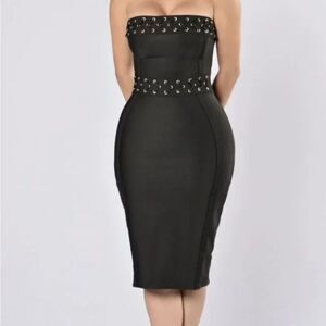 SEXY for NEW YEARS! NWT Breanna Bandage Black Beauty DRESS Sz 0